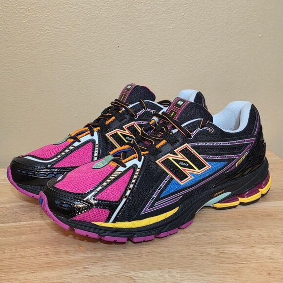 New Balance 1906R Neon Nights Black Pink M1906RCP Men's Size 9 Women's 10.5 - Picture 3 of 7
